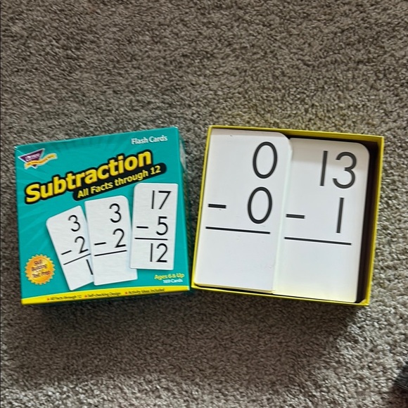 Learning Resources Addition, Subtraction Flash Cards & Magic Penny Kit LIKE NEW - Picture 2 of 9